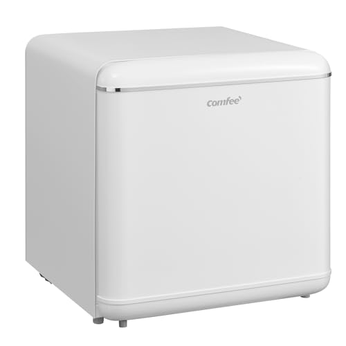 COMFEE' RCD50WH2EURT(E) Mini Frigorífico 47L Retro, Silencioso, Blanco