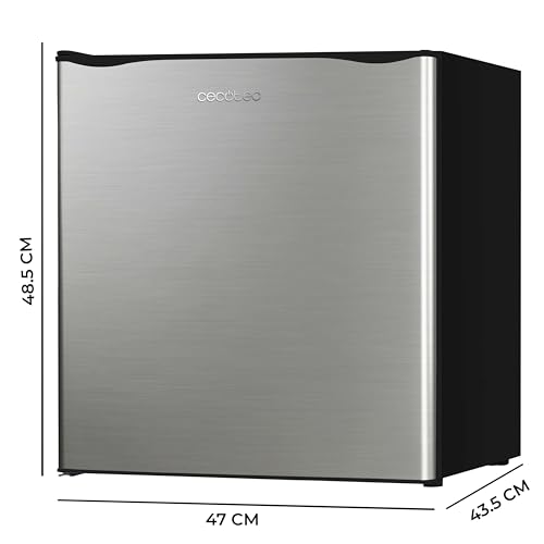 Cecotec GrandCooler 20000 Mini Frigorífico 46L, Silencioso, Inox