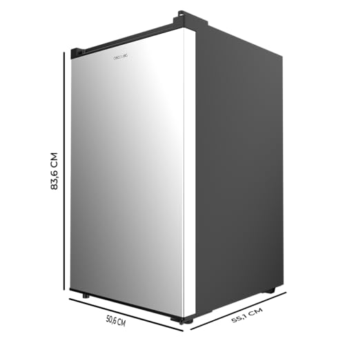 Cecotec Bolero CoolMarket TF87 Congelador 87L, Inox, Compacto