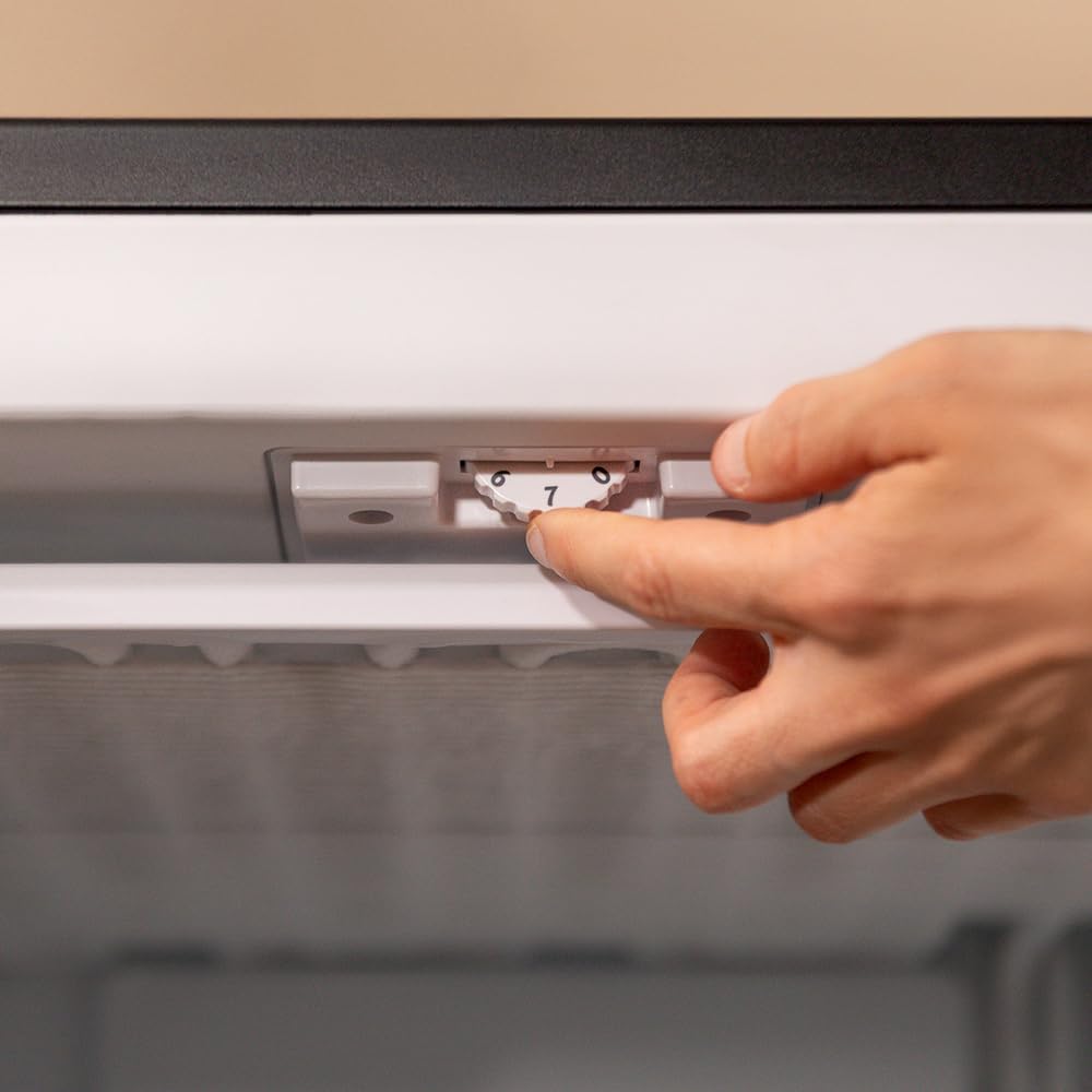 Cecotec Bolero CoolMarket TF87 Congelador 87L, Inox, Compacto