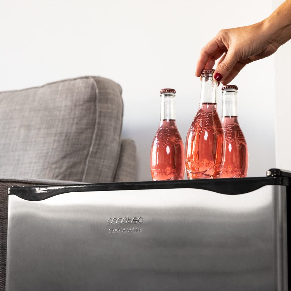 Cecotec GrandCooler 20000 MiniBar 46L, Compresor, Inox