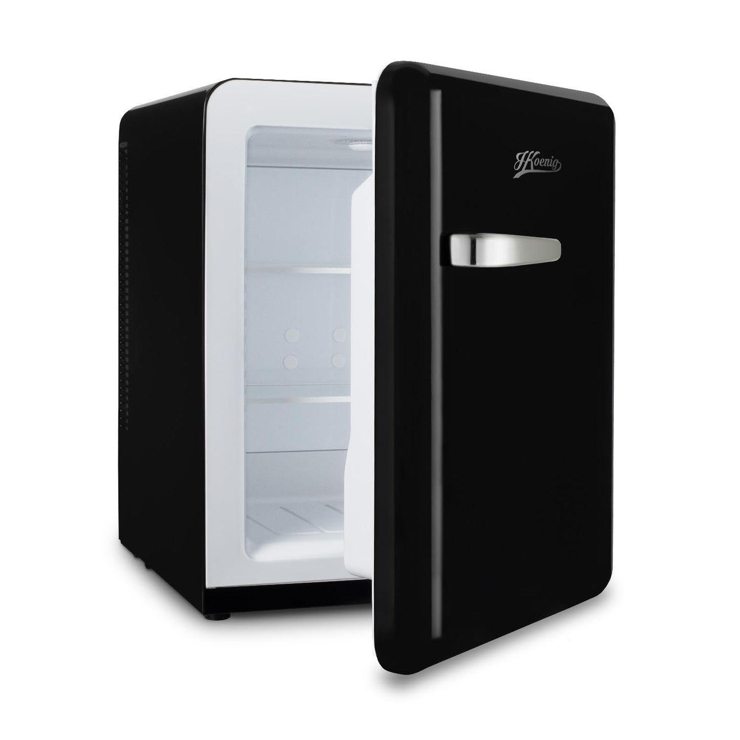 H.Koenig Mini Bar TOAD9 31L, Vintage, Silencioso, Negro