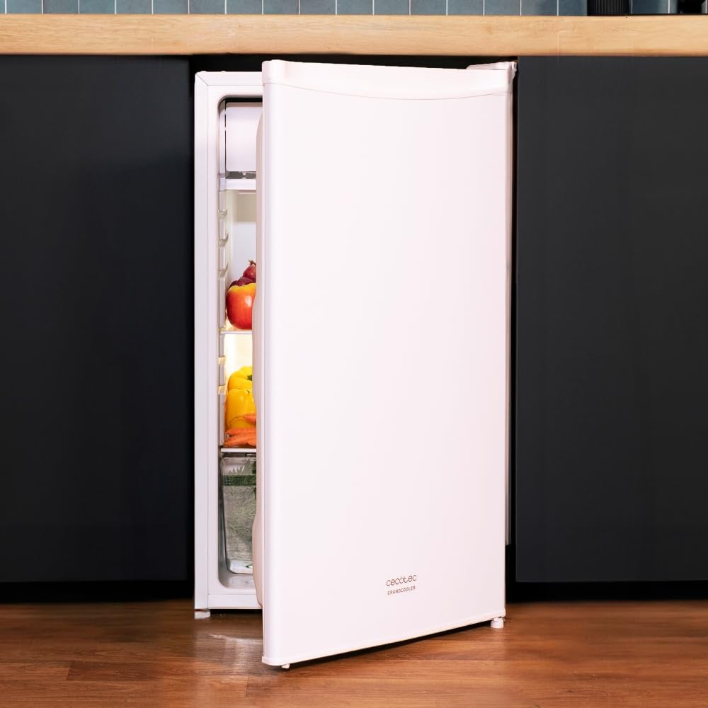 Cecotec Bolero CoolMarket TT90 Mini Frigorífico 90L, Blanco