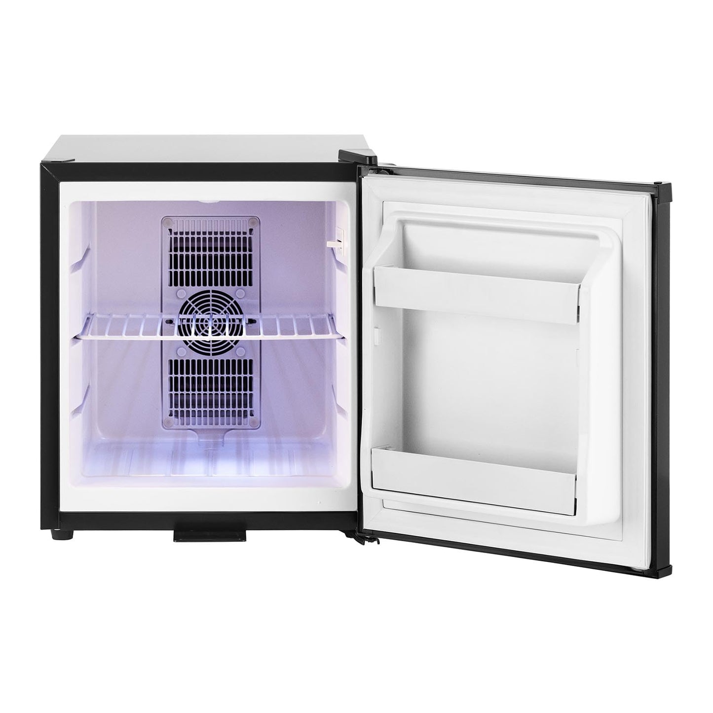 Royal Catering RCGK-MB40L Minibar 28L, Cristal, Negro