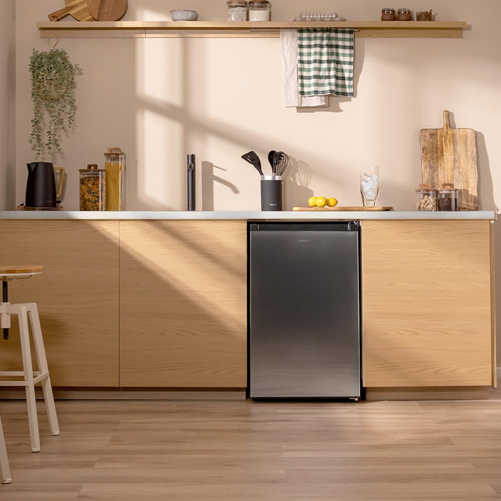 Cecotec Bolero CoolMarket TF87 Congelador 87L, Inox, Compacto
