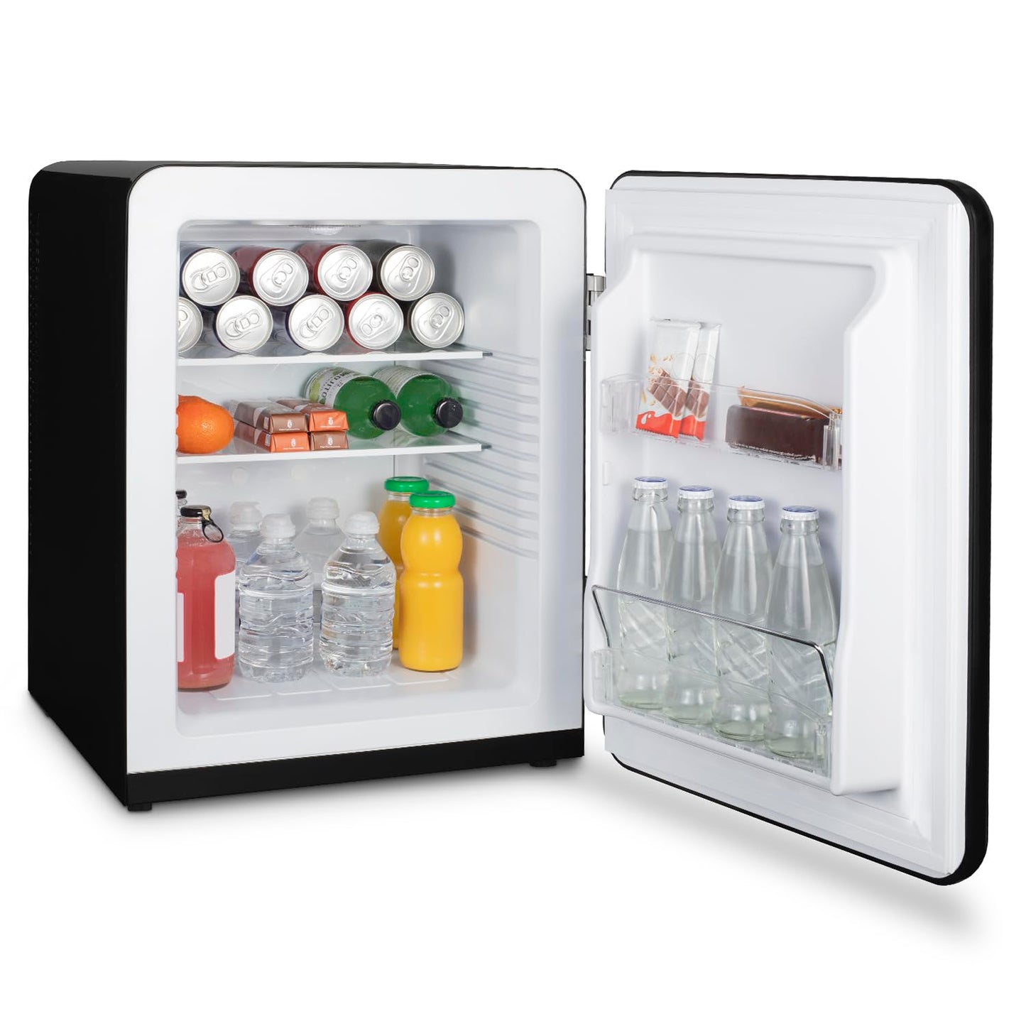 H.Koenig Mini Bar TOAD9 31L, Vintage, Silencioso, Negro