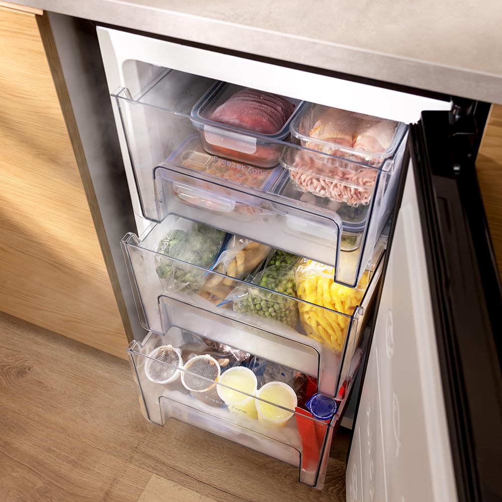 Cecotec Bolero CoolMarket TF87 Congelador 87L, Inox, Compacto
