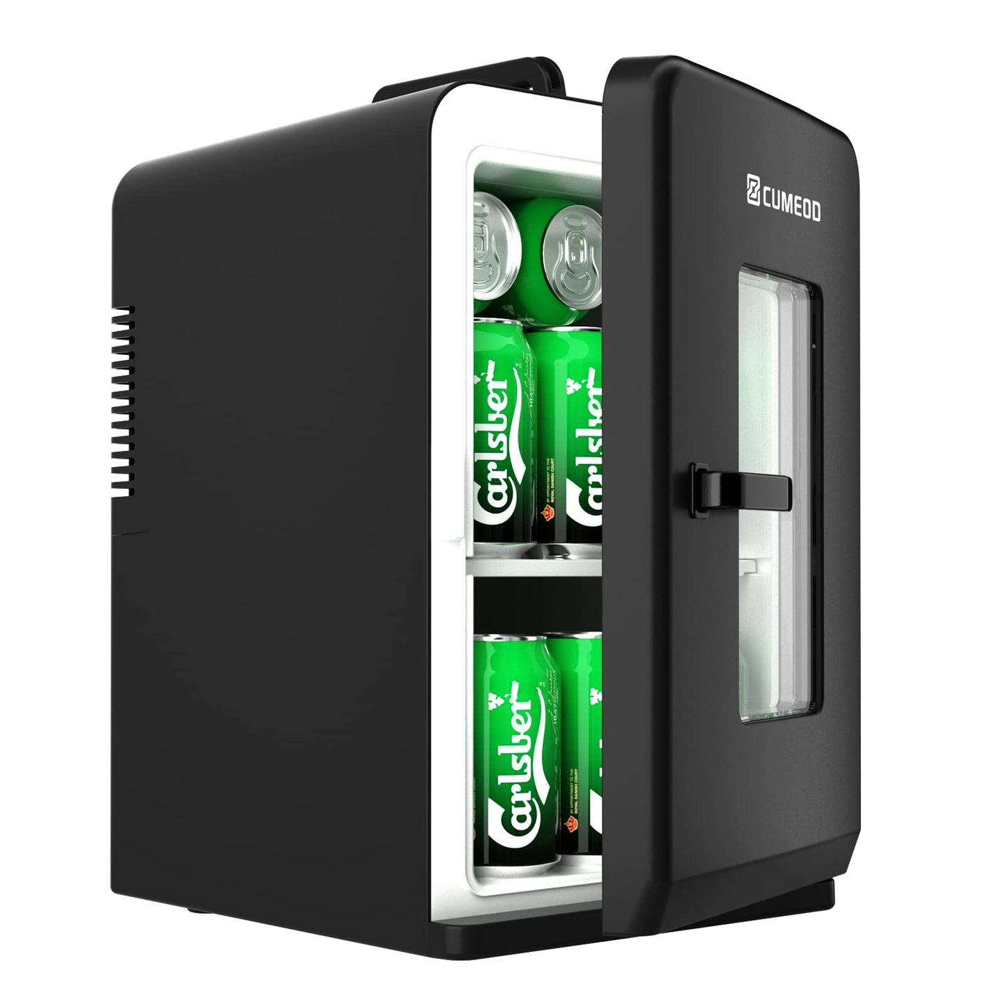 Mini Nevera 15L, Portátil 12V/220V, Frío/Calor, Dormitorio/Coche