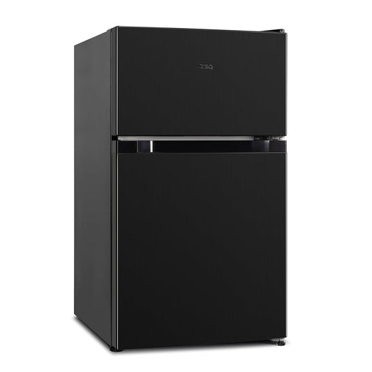 CHiQ Frigorífico Combi Bajo Encimera 86L, Silencioso, Oscuro