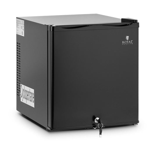 Royal Catering RCGK-MB40L Minibar 28L, Cristal, Negro